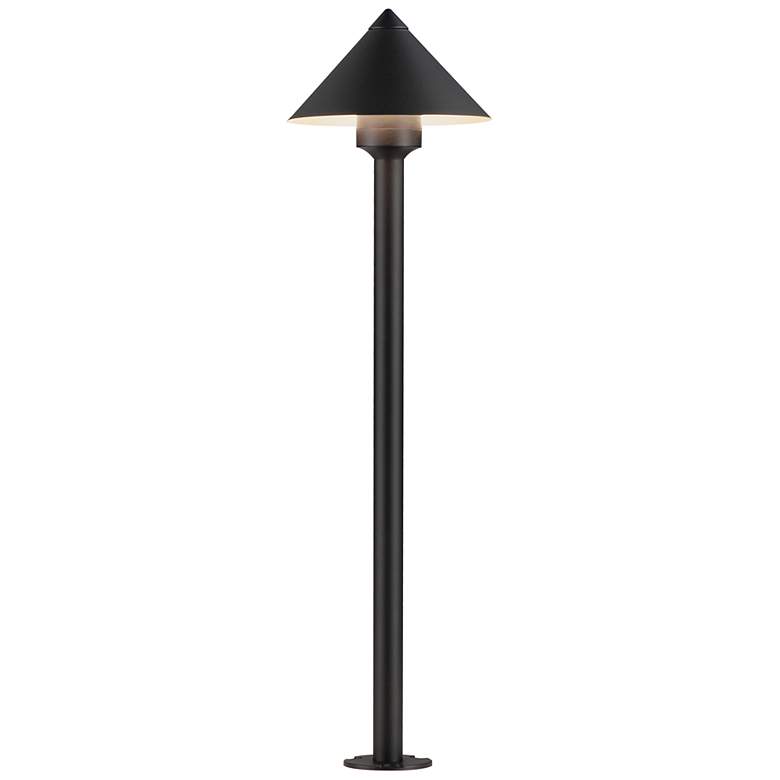 Image 1 ET2 Alumilux: Landscape 29 3/4" High Black Cone Light