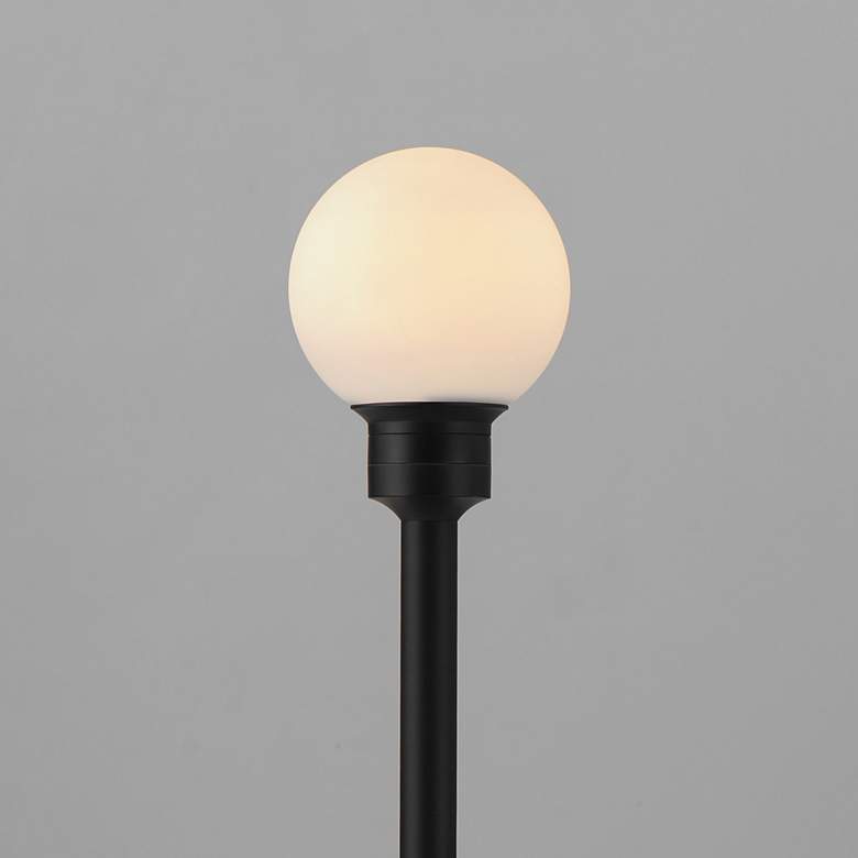Image 3 ET2 Alumilux: Landscape 31 1/2" High Black Globe Light more views