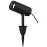 1_ET2 Alumilux Landscape 8" High Black Spot Spotlight w/ CCT and Beam