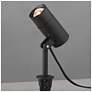 3_ET2 Alumilux Landscape 9" High Black Spotlight w CCT and Beam more views