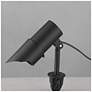 4_ET2 Alumilux Landscape 9" High Black Spotlight w CCT and Beam more views