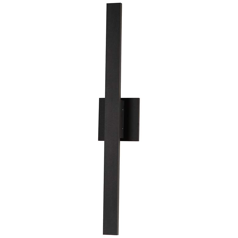 Image 2 ET2 Alumilux Line 24" High Black LED Outdoor Wall Light