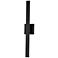 ET2 Alumilux Line 24" High Black LED Outdoor Wall Light