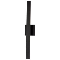 ET2 Alumilux Line 24" High Black LED Outdoor Wall Light
