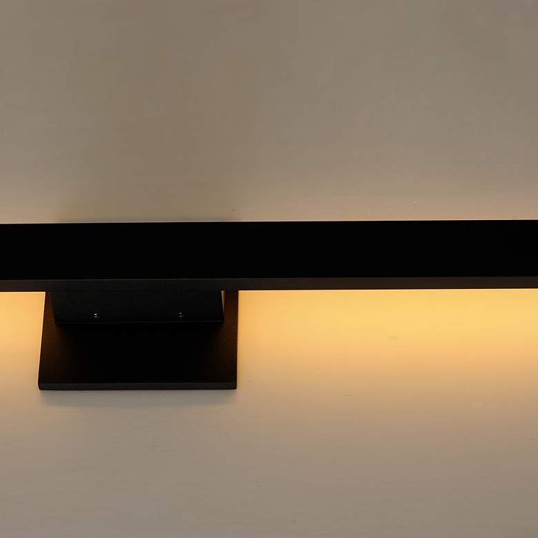 Image 3 ET2 Alumilux Line 24" High Black LED Outdoor Wall Light more views