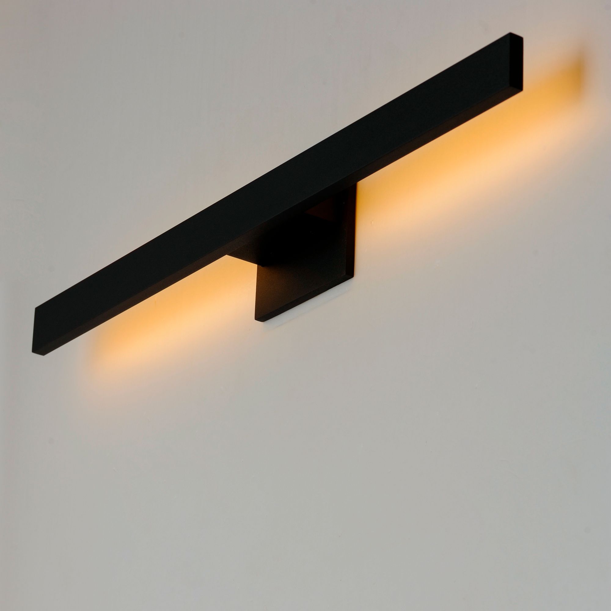 ET2 Alumilux Line 24" High Black LED Outdoor Wall Light