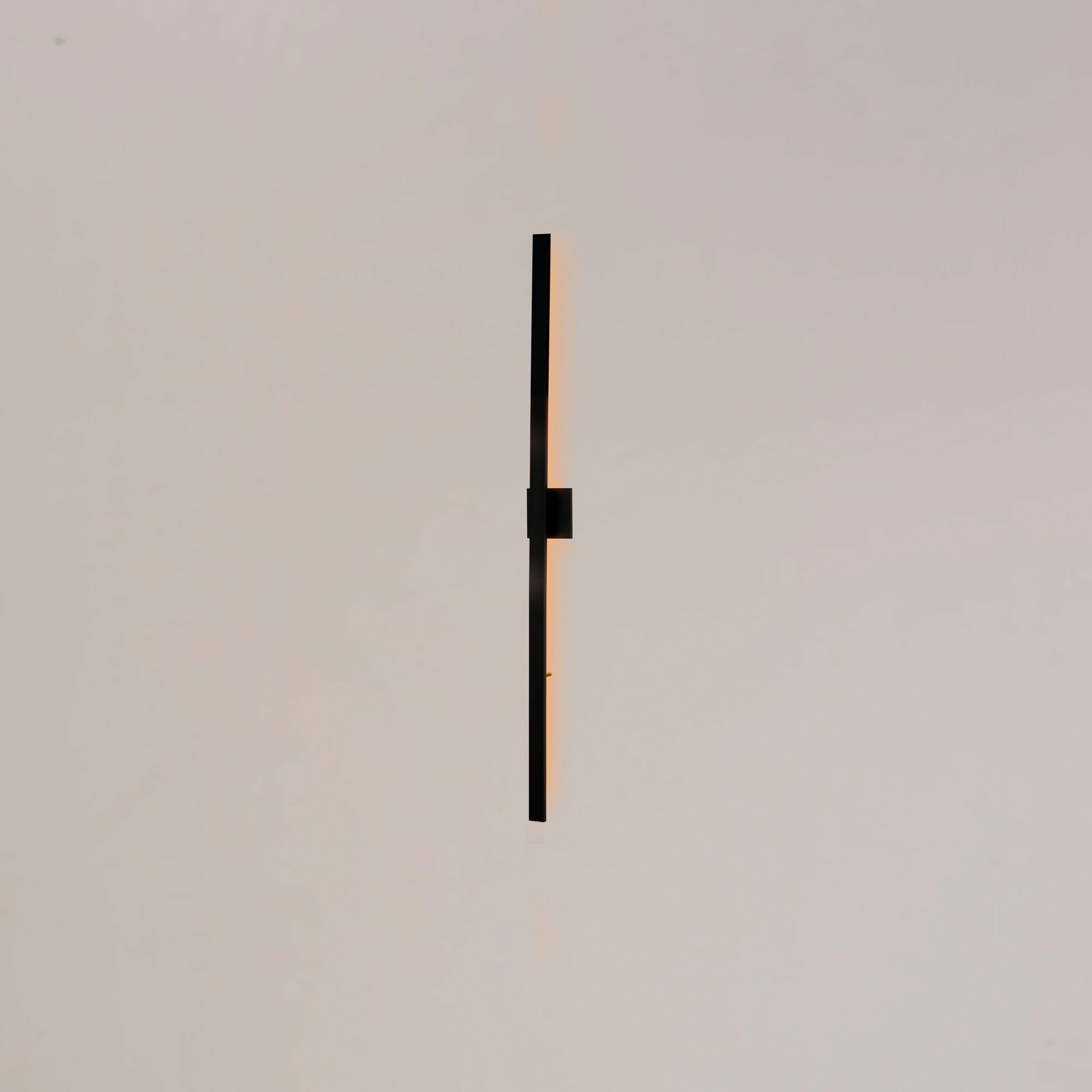 ET2 Alumilux Line 51" High Black LED Outdoor Wall Light in scene