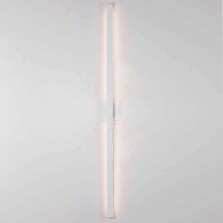 Image 4 ET2 Alumilux Line 51" High White LED Outdoor Wall Light more views