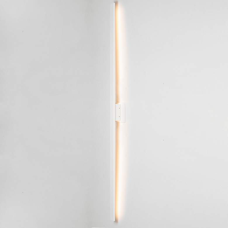 Image 6 ET2 Alumilux Line 51" High White LED Outdoor Wall Light more views