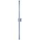 ET2 Alumilux Line 51"H Satin Aluminum LED Outdoor Wall Light