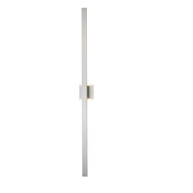 Image 2 ET2 Alumilux Line 51"H Satin Aluminum LED Outdoor Wall Light more views