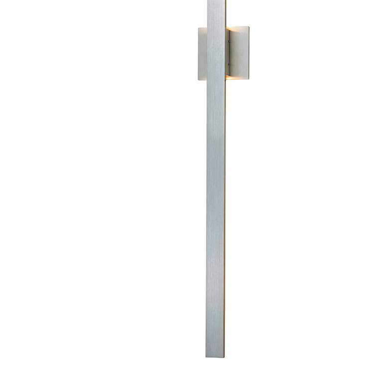 Image 4 ET2 Alumilux Line 51"H Satin Aluminum LED Outdoor Wall Light more views