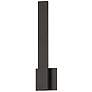 1_ET2 Alumilux: Line 5CCT 18" Architectural Bronze LED Outdoor Wall Sconce