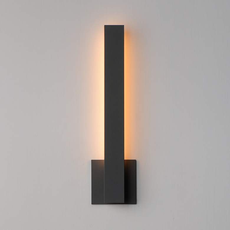 Image 3 ET2 Alumilux: Line 5CCT 18" Architectural Bronze LED Outdoor Wall Sconce more views
