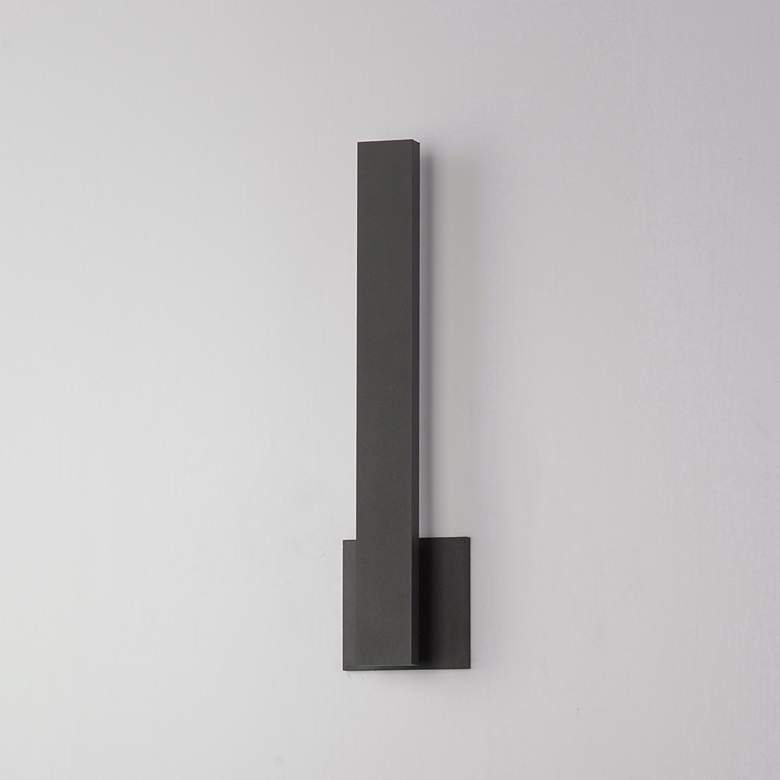 Image 4 ET2 Alumilux: Line 5CCT 18" Architectural Bronze LED Outdoor Wall Sconce more views