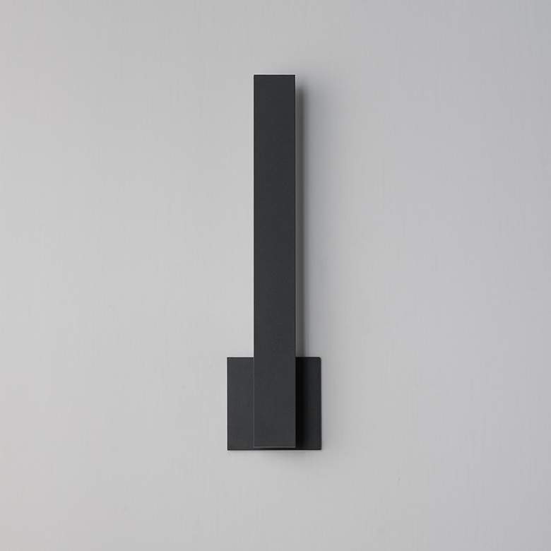 Image 2 ET2 Alumilux: Line 5CCT 18" Black LED Outdoor Wall Sconce more views