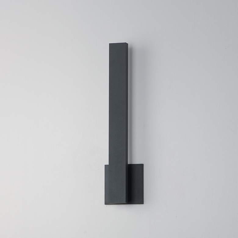 Image 4 ET2 Alumilux: Line 5CCT 18" Black LED Outdoor Wall Sconce more views