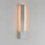 3_ET2 Alumilux: Line 5CCT 18" Satin Aluminum LED Outdoor Wall Sconce more views