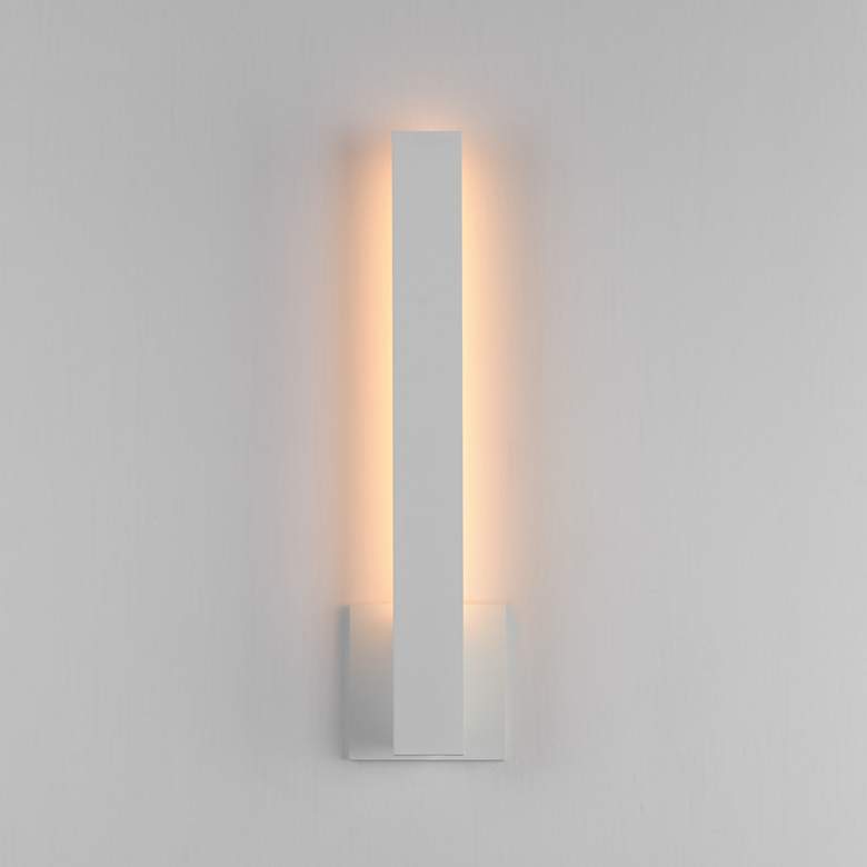 Image 3 ET2 Alumilux: Line 5CCT 18" White LED Outdoor Wall Sconce more views