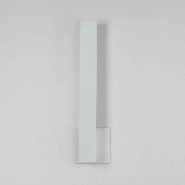 Image 4 ET2 Alumilux: Line 5CCT 18" White LED Outdoor Wall Sconce more views