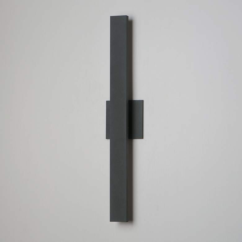 Image 4 ET2 Alumilux: Line 5CCT 24" Architectural Bronze LED Outdoor Wall Sconce more views
