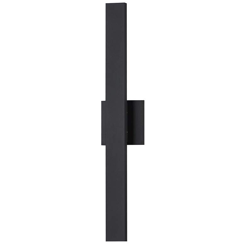 Image 1 ET2 Alumilux: Line 5CCT 24" Black LED Outdoor Wall Sconce