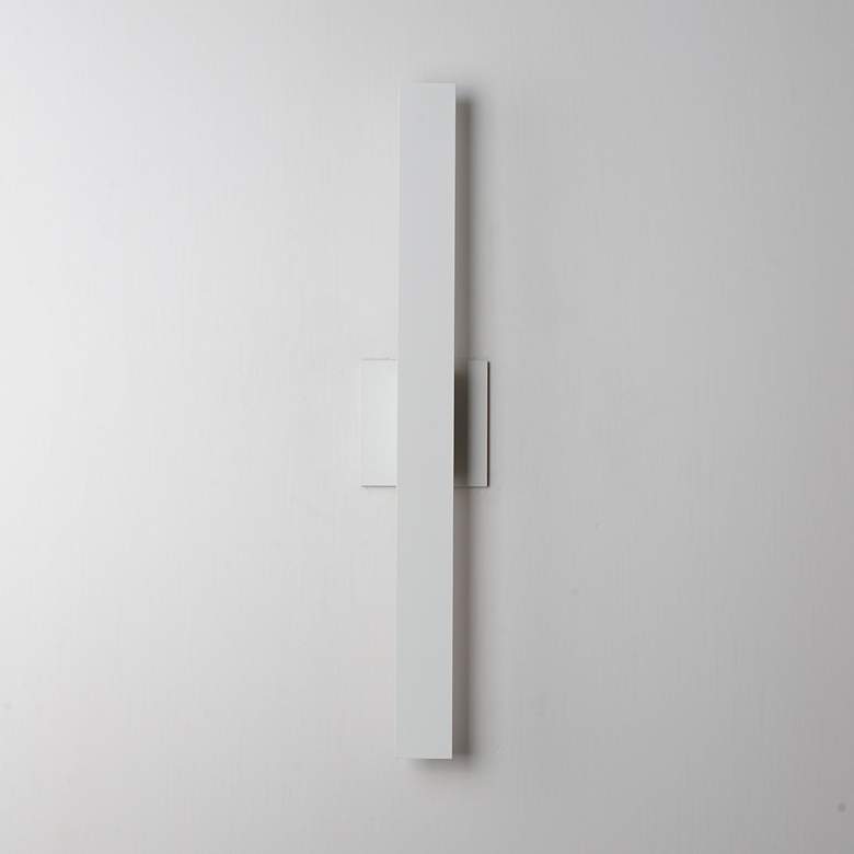 Image 2 ET2 Alumilux: Line 5CCT 24" White LED Outdoor Wall Sconce more views