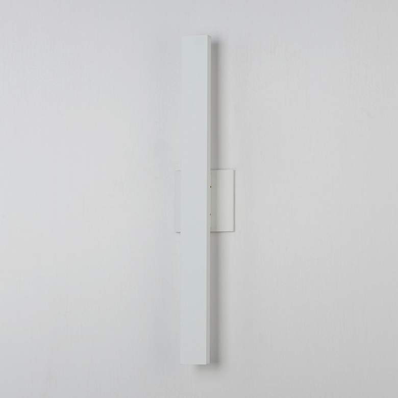 Image 4 ET2 Alumilux: Line 5CCT 24" White LED Outdoor Wall Sconce more views