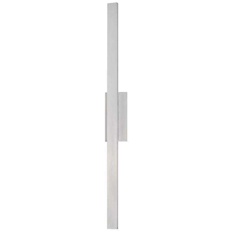 Image 1 ET2 Alumilux: Line 5CCT 51" Satin Aluminum LED Outdoor Wall Sconce
