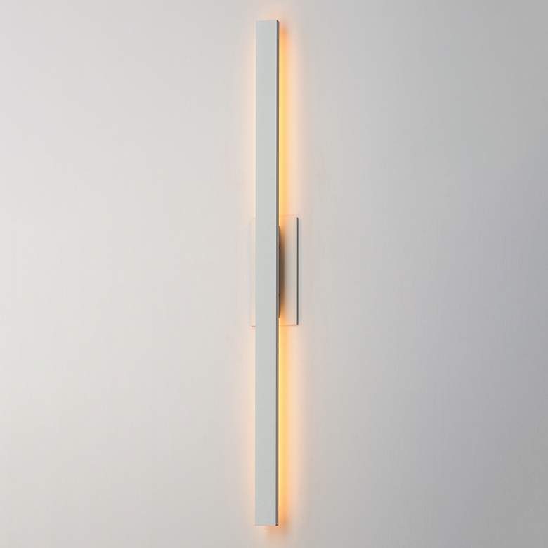Image 3 ET2 Alumilux: Line 5CCT 51" White LED Outdoor Wall Sconce more views