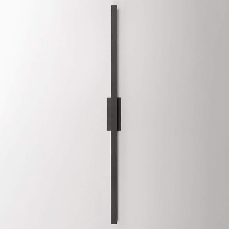 Image 2 ET2 Alumilux: Line 5CCT 96" Architectural Bronze LED Outdoor Wall Sconce more views