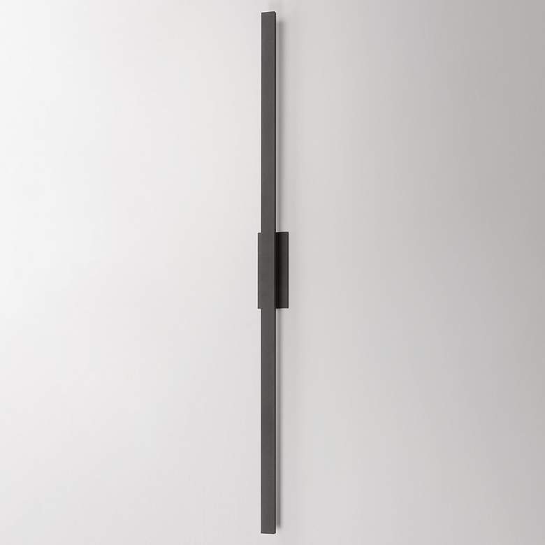 Image 4 ET2 Alumilux: Line 5CCT 96" Architectural Bronze LED Outdoor Wall Sconce more views