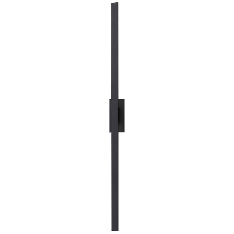 Image 1 ET2 Alumilux: Line 5CCT 96" Black LED Outdoor Wall Sconce