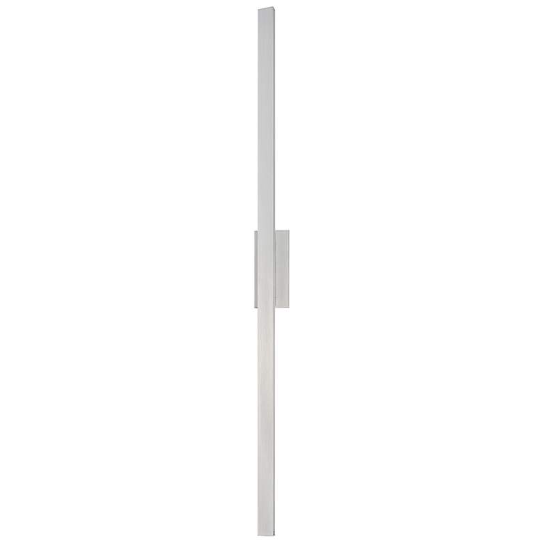 Image 1 ET2 Alumilux: Line 5CCT 96" Satin Aluminum LED Outdoor Wall Sconce