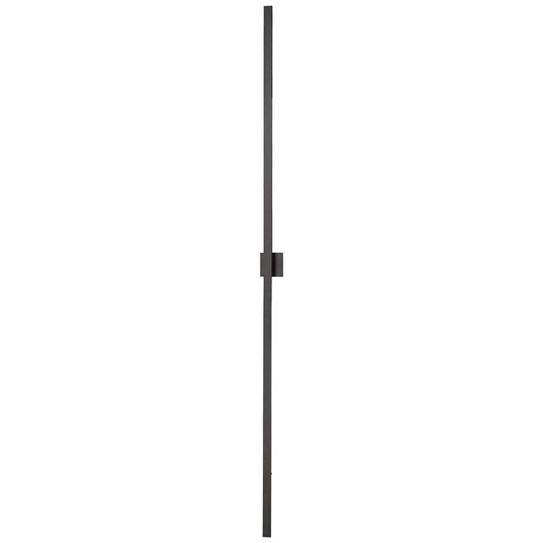 Image 1 ET2 Alumilux Line 96" High Black LED Outdoor Wall Light