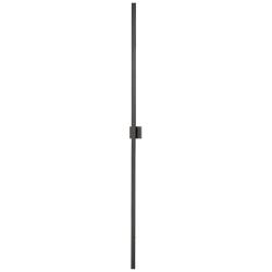 ET2 Alumilux Line 96" High Black LED Outdoor Wall Light