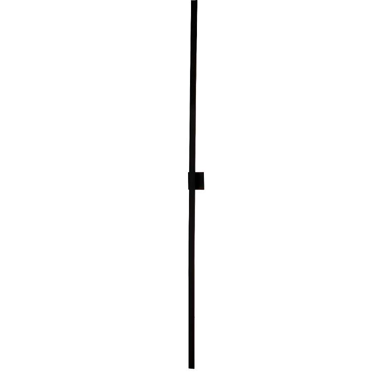 Image 2 ET2 Alumilux Line 96" High Black LED Outdoor Wall Light more views