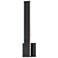 ET2 Alumilux: SideLine 18" Black LED Outdoor Wall Sconce