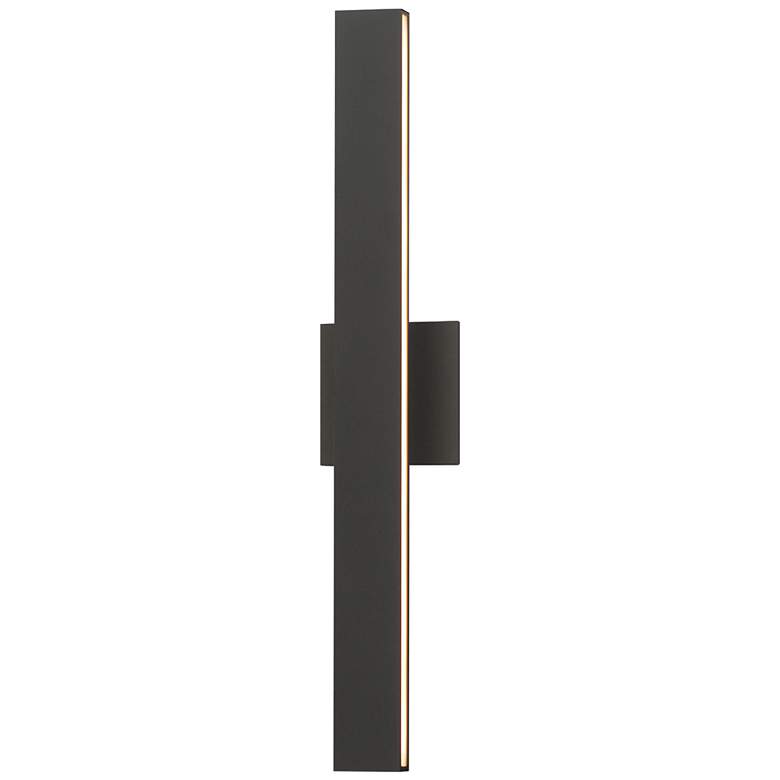 Image 1 ET2 Alumilux: SideLine  24" Architectural Bronze LED Outdoor Wall Sconce