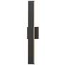 1_ET2 Alumilux: SideLine  24" Architectural Bronze LED Outdoor Wall Sconce