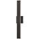 ET2 Alumilux: SideLine  24" Architectural Bronze LED Outdoor Wall Sconce