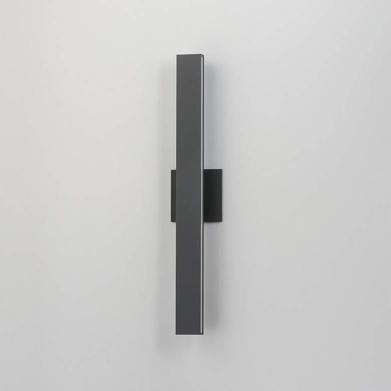 Image 4 ET2 Alumilux: SideLine  24" Architectural Bronze LED Outdoor Wall Sconce more views