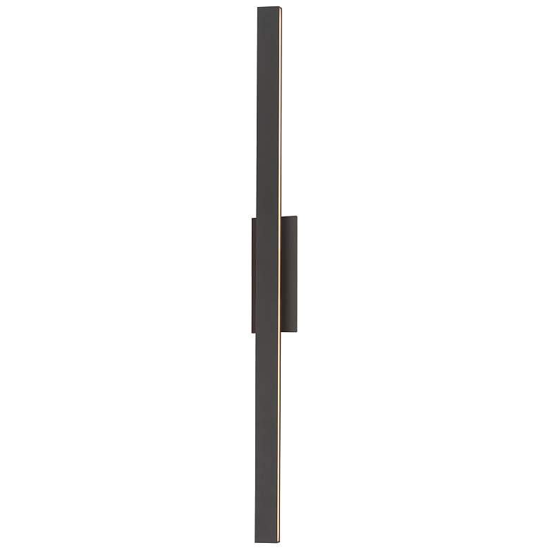 Image 1 ET2 Alumilux: SideLine 51" Architectural Bronze LED Outdoor Wall Sconce