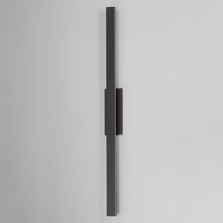 Image 4 ET2 Alumilux: SideLine 51" Architectural Bronze LED Outdoor Wall Sconce more views