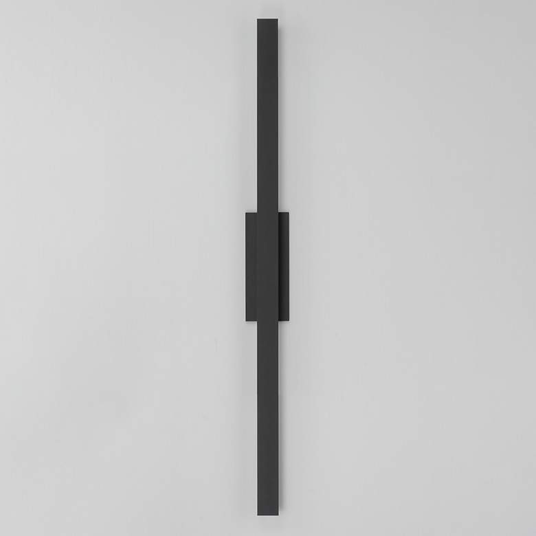 Image 2 ET2 Alumilux: SideLine 51" Black LED Outdoor Wall Sconce more views