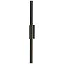 1_ET2 Alumilux Sideline 51" High Black LED Outdoor Wall Light