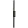 ET2 Alumilux Sideline 51" High Black LED Outdoor Wall Light