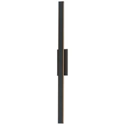 ET2 Alumilux Sideline 51" High Black LED Outdoor Wall Light