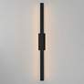 3_ET2 Alumilux Sideline 51" High Black LED Outdoor Wall Light more views
