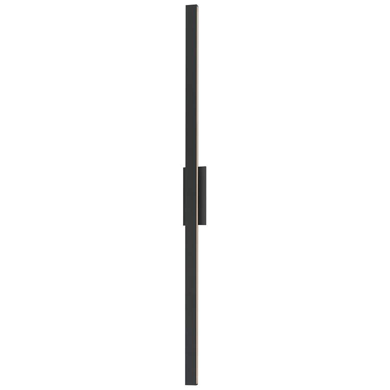 Image 1 ET2 Alumilux: SideLine 96" Black LED Outdoor Wall Sconce